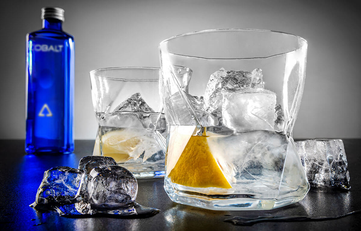COBALT COCKTAIL GLASS - Image 4